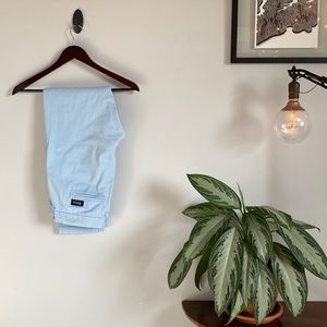 Ben Sherman light blue chino pants, men’s 34/32